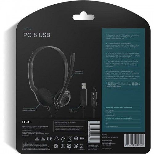 Sennheiser EPOS PC 8 USB (1000432), дротова стерео гарнітура 2306 фото