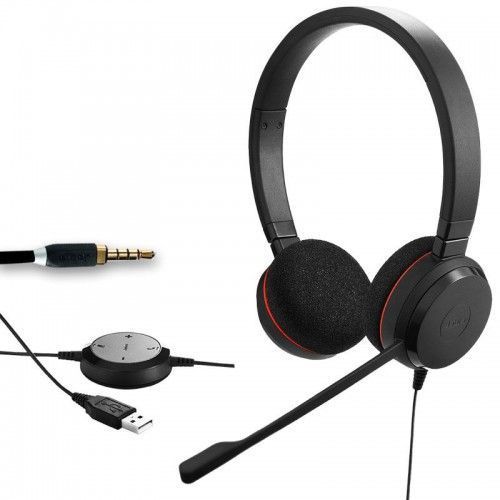 Jabra Evolve 30 II UC Stereo, проводная стерео гарнитура 23356 фото