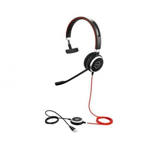Jabra Evolve 40 MS Mono (6393-823-109), професійна дротова моно гарнітура 22404 фото