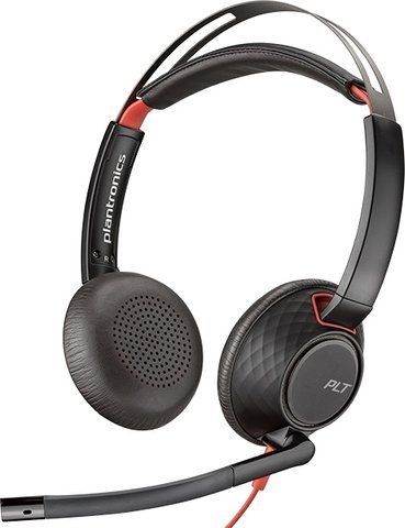 Poly Blackwire C5220 (207576-201) &mdash; Гарнитура проводная, 2 динамика, USB-A + Jack 3.5 мм, WW 245863 фото