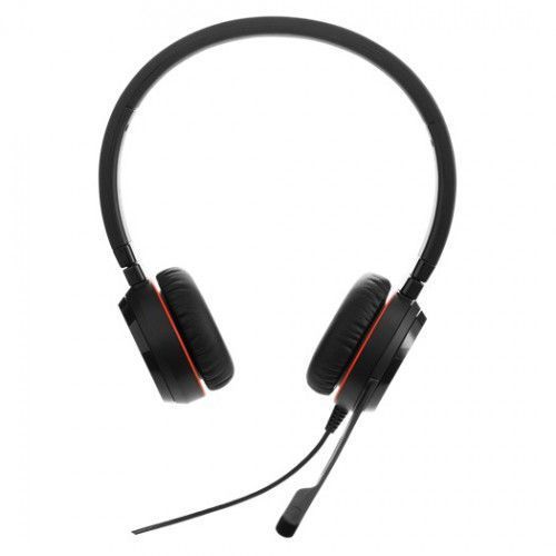Jabra Evolve 20 MS Stereo (4999-829-289L) шкіра дротова стерео гарнітура 49998 фото