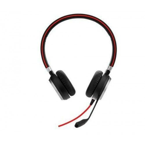 Jabra Evolve 40 UC Stereo (6399-823-109), профессиональная проводная стерео гарнитура 22405 фото