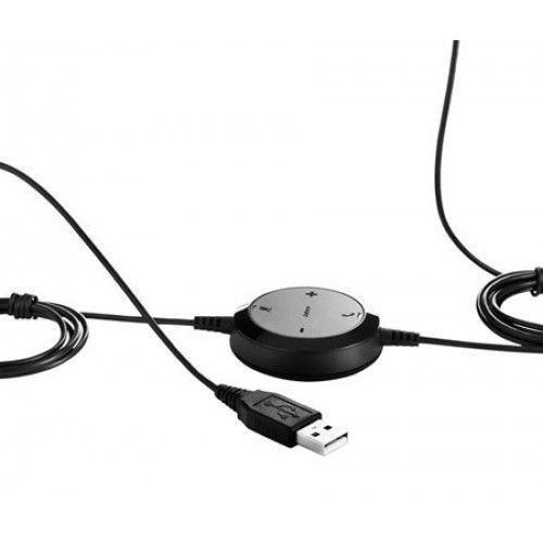 Jabra Evolve 20 MS Stereo (4999-829-289L) шкіра дротова стерео гарнітура 49998 фото