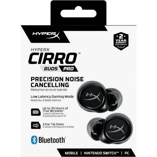 Гарнитура HyperX Cirro Buds Pro TWS WL USB-A Black 2758 фото