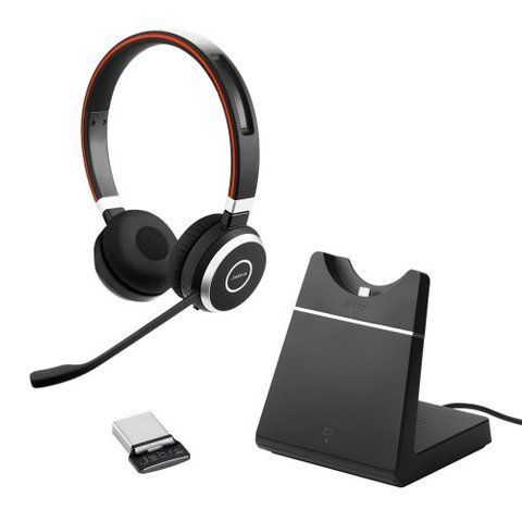 Jabra Evolve 65 Stereo MS + База (6599-823-399) 3543 фото