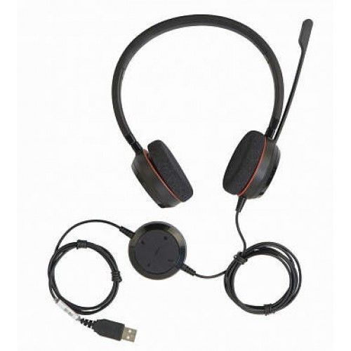 Jabra Evolve 20 UC Stereo USB-С дротова стерео гарнитура 220216 фото