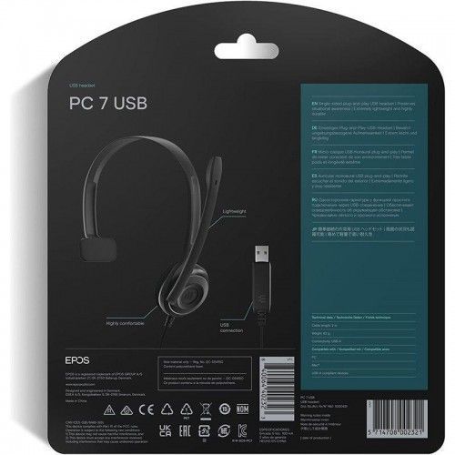 Sennheiser EPOS PC 7 USB проводная моно гарнитура 252901 фото