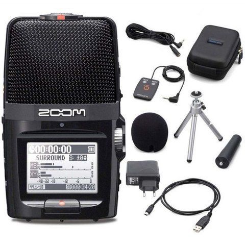 ZOOM H2n + APH2n Set Цифровой диктофон и комплект аксесуаров 7209 фото