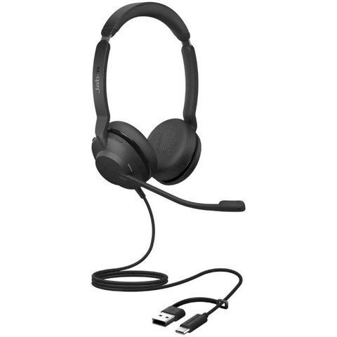 Jabra Evolve2 30 SE USB C/A MS Stereo Black (23189-999-779) дротова гарнітура 24699 фото