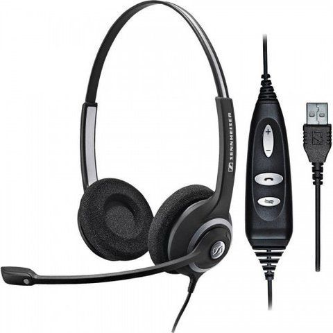 Sennheiser SC 260 USB CTRL, широкополосна стерео гарнітура 2921 фото