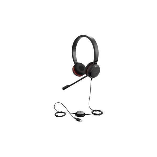 Jabra EVOLVE 20 SE (4999-823-309) Stereo, MS проводная стерео гарнитура 20209 фото