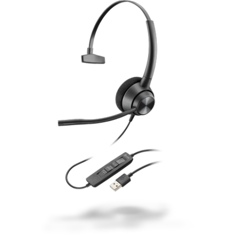 Plantronics EncorePro EP310 USB-A, дротова Mono гарнитура 22264 фото