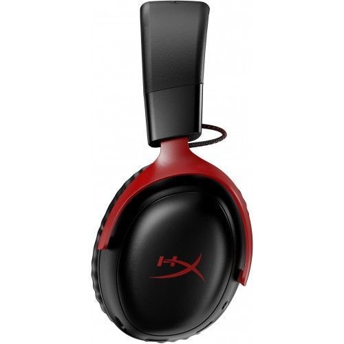 Гарнитура игровая HyperX Cloud III, WL/USB-A/USB-C, черно-красный 2385 фото