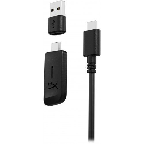 Гарнитура игровая HyperX Cloud III, WL/USB-A/USB-C, черно-красный 2385 фото