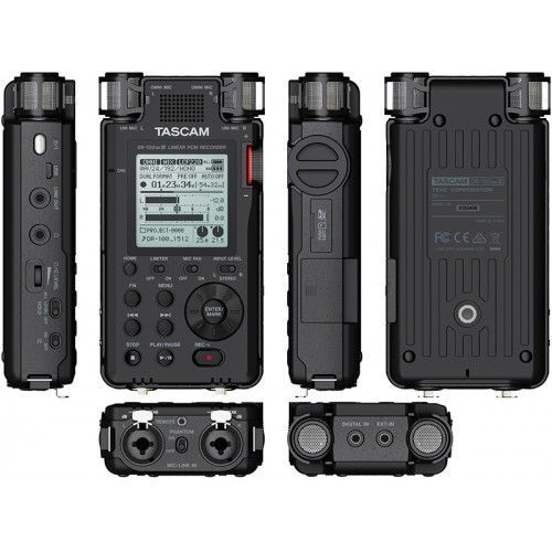 Tascam DR-100 MKIII, цифровой диктофон 7679 фото