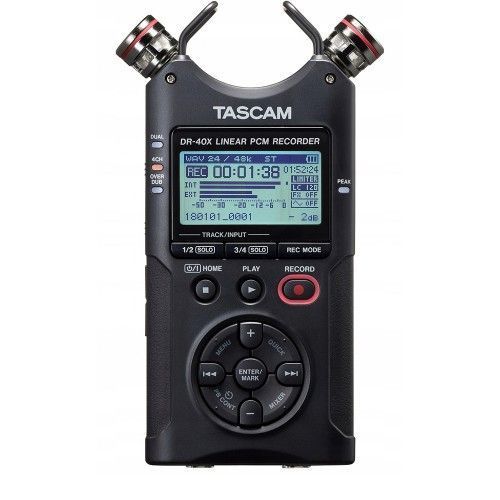 Tascam DR-40X, цифровой диктофон 7397 фото